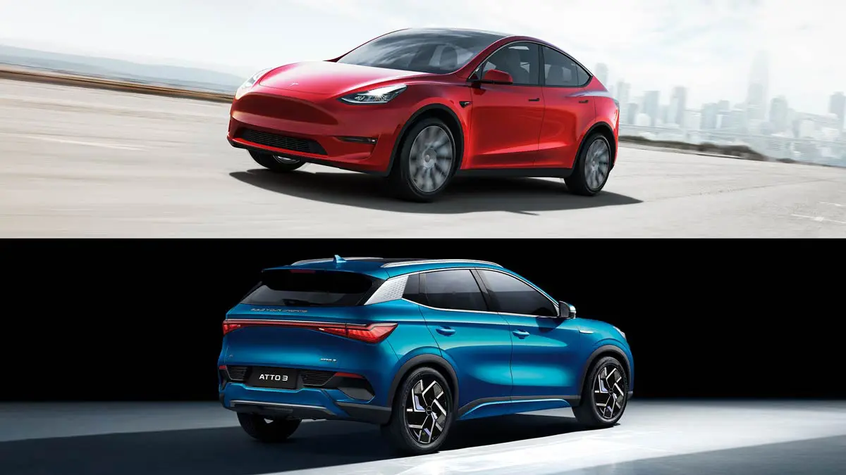 Tesla BYD