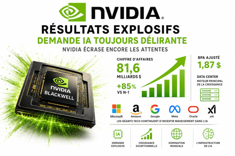 Nvidia pulvérise encore les attentes… mais Wall Street commence à devenir plus exigeant