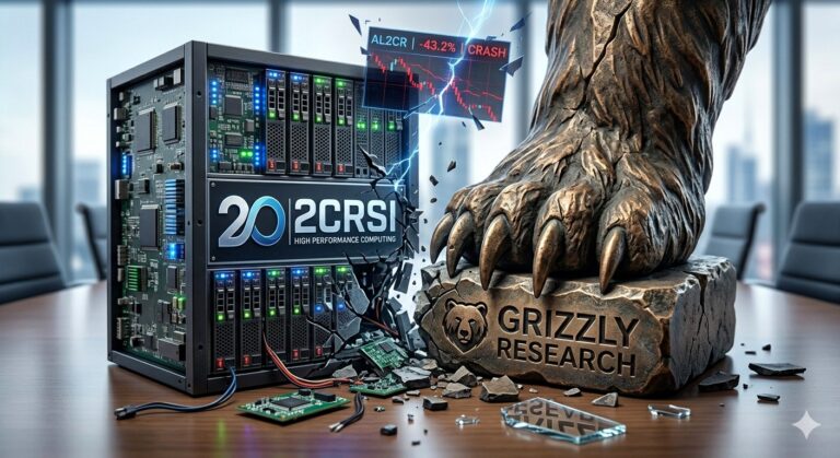 Tempête sur la Tech française : 2CRSi s&rsquo;effondre de 43 % après les accusations de fraude de Grizzly Research